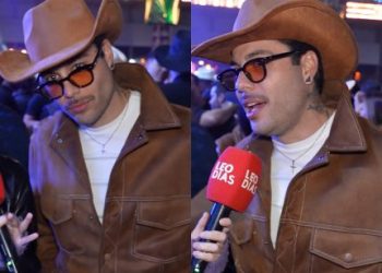 Gui Araujo se diverte no camarote premium do Farraial na Festa do Peão de Americana